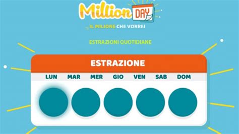 italian million day results